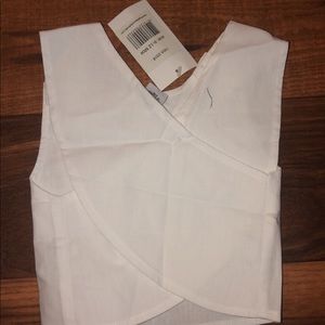 Girls white dress shirt